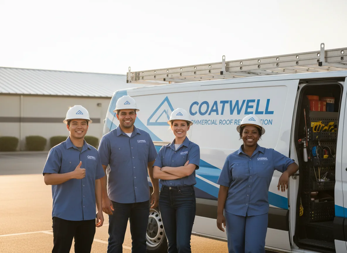 Commercial roof coating company in Cressona, PA